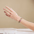 Florentiner Blume | 925er Sterlingsilber | Millefiori-Wrap